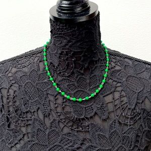 Tasha Green beads necklace